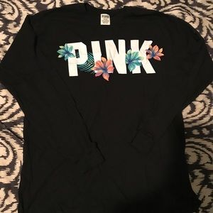 Long sleeve PINK tee
